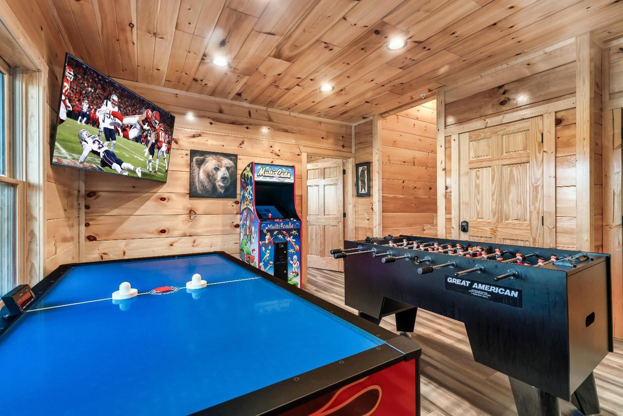 Full Equipped Cabin With A Pool And Game Room Smokies Views Gatlinburg Eksteriør billede